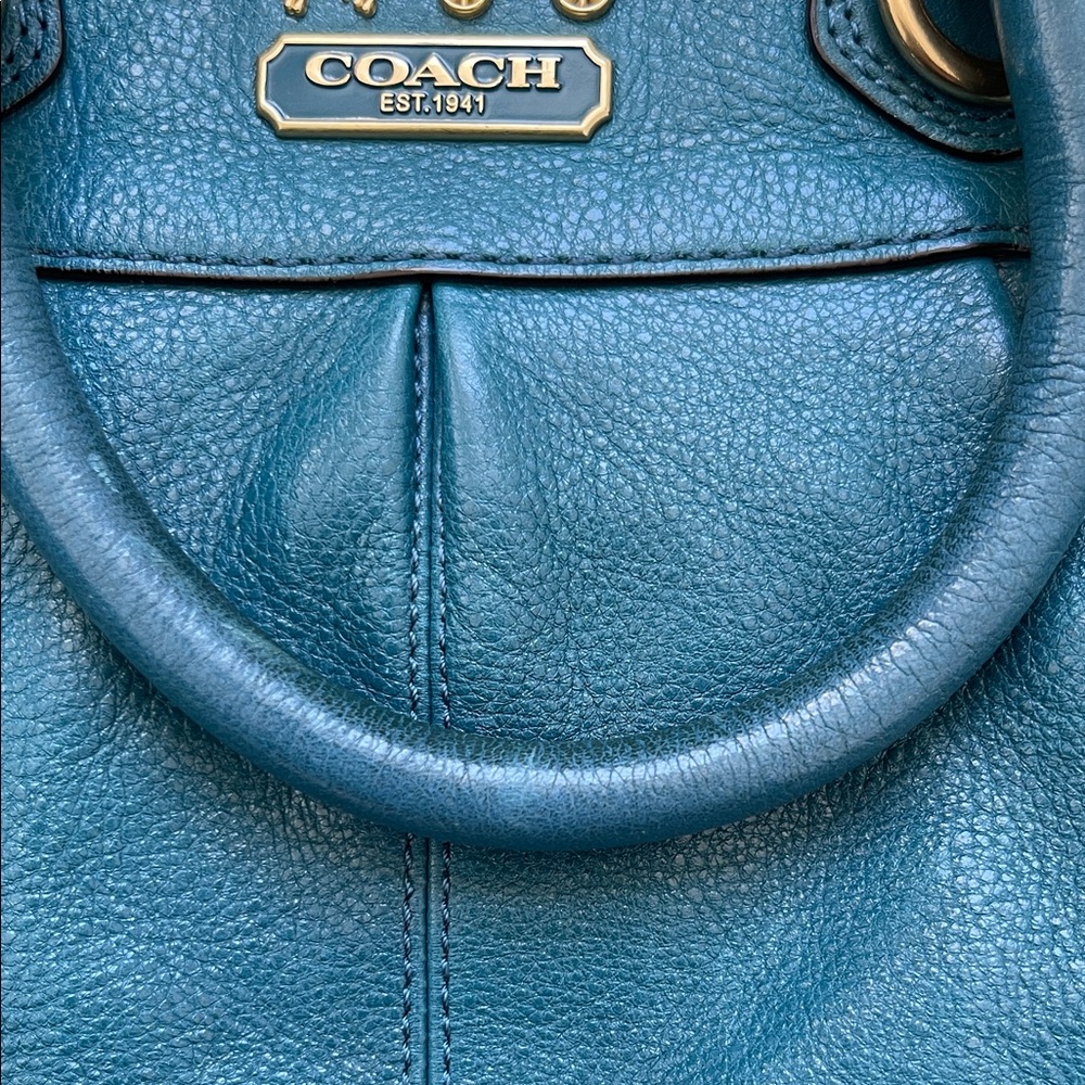 Coach Madison Julianne Leather Tote - Picture 9 of 9